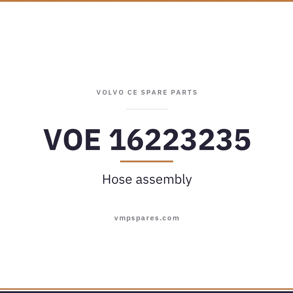 VOE 16223235 – Hose assembly