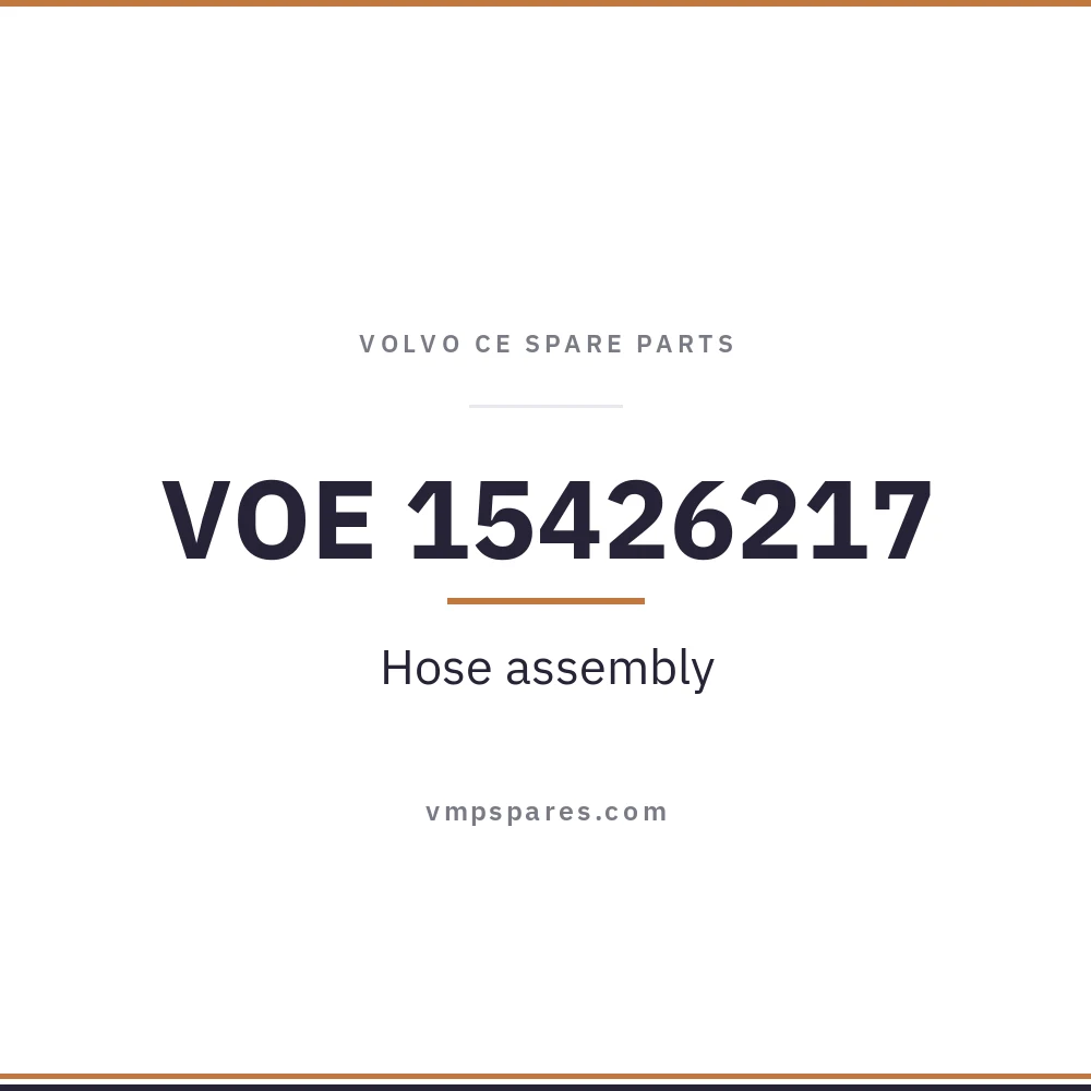 VOE 15426217 – Hose assembly
