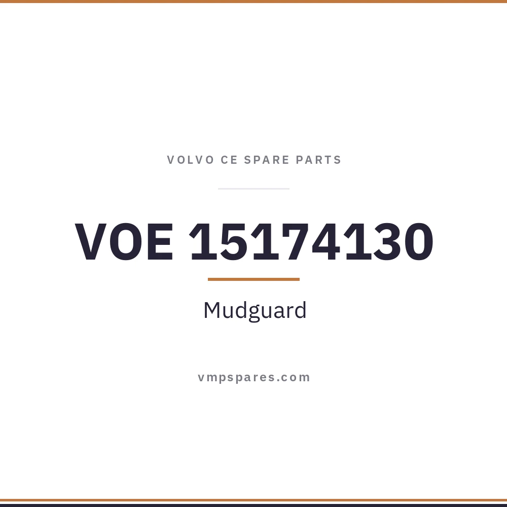 VOE 15174130 – Mudguard