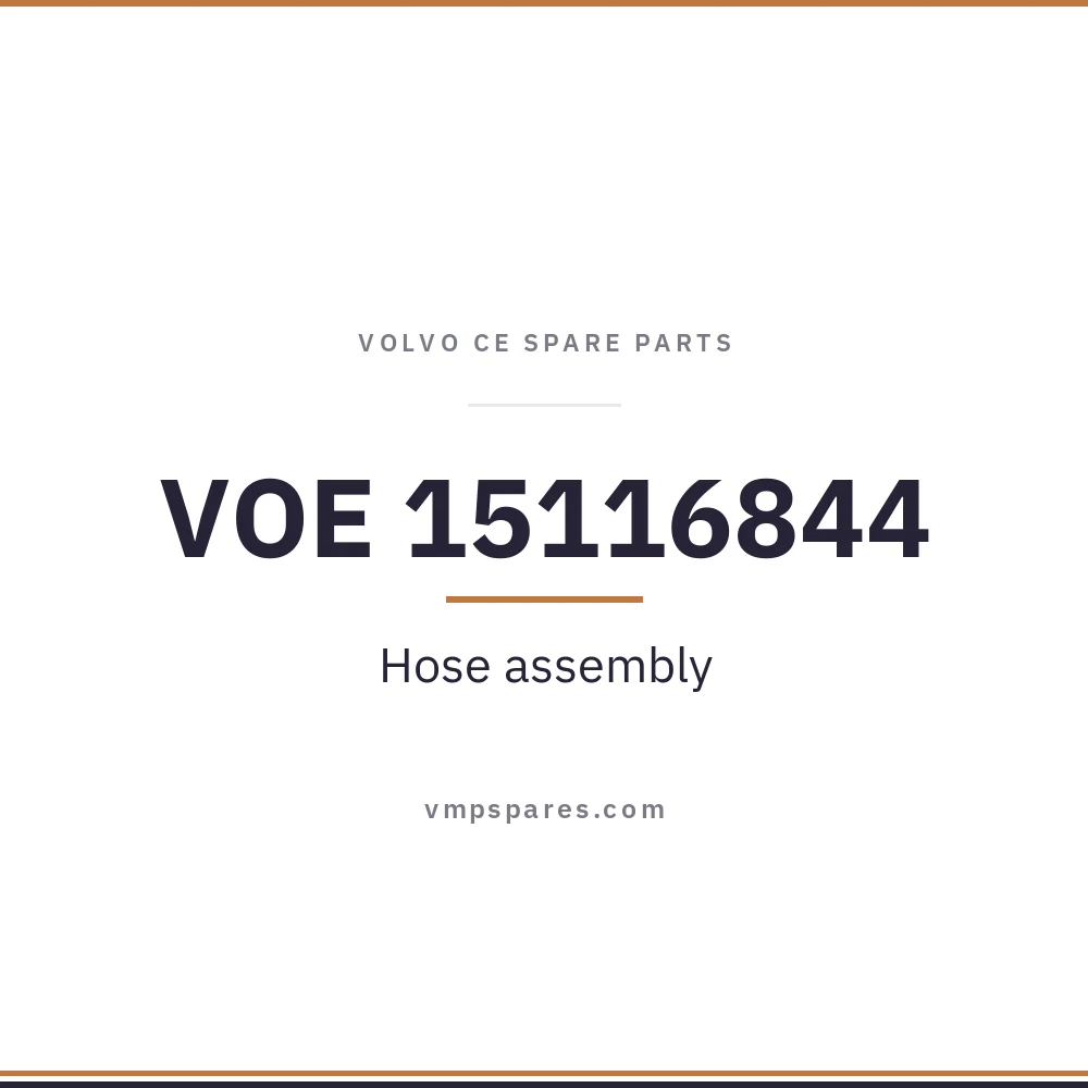 VOE 15116844 – Hose assembly
