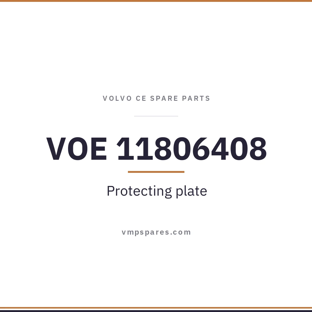 VOE 11806408 – Protecting plate
