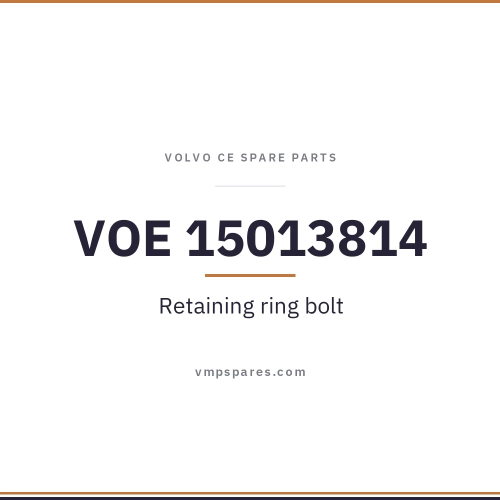 VOE 15013814 – Retaining ring bolt
