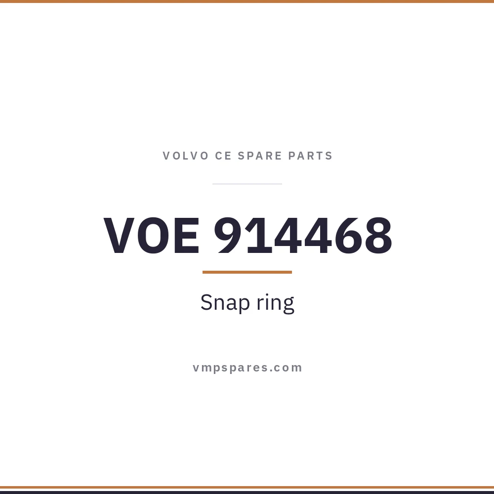 VOE 914468 – Snap ring