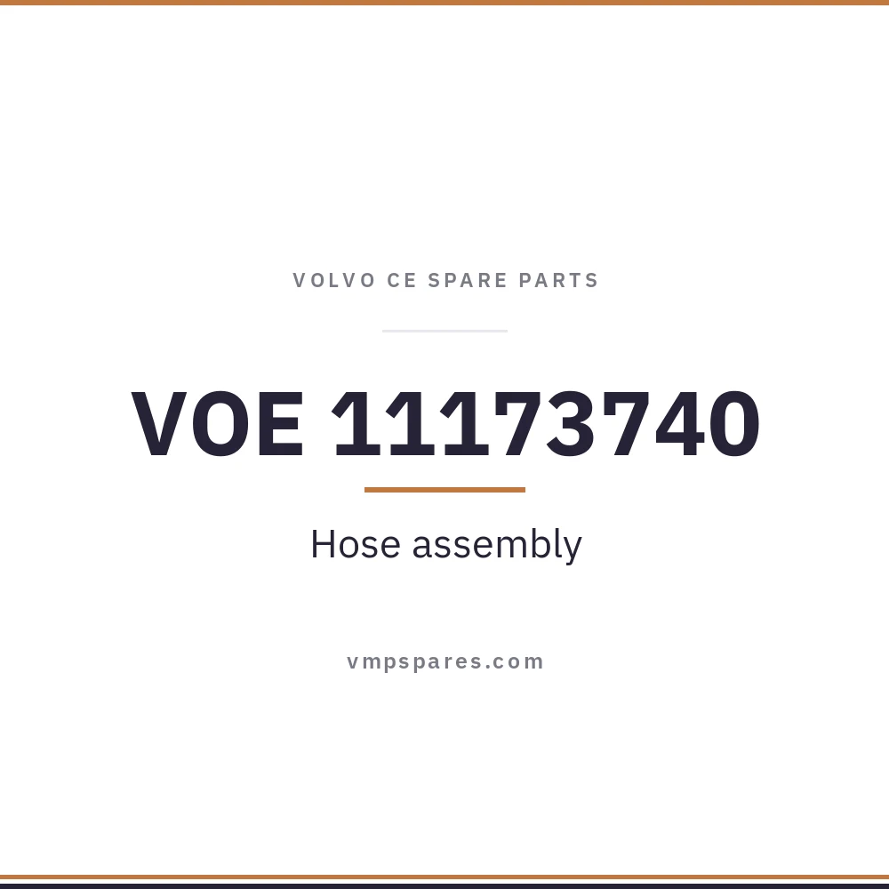 VOE 11173740 – Hose assembly