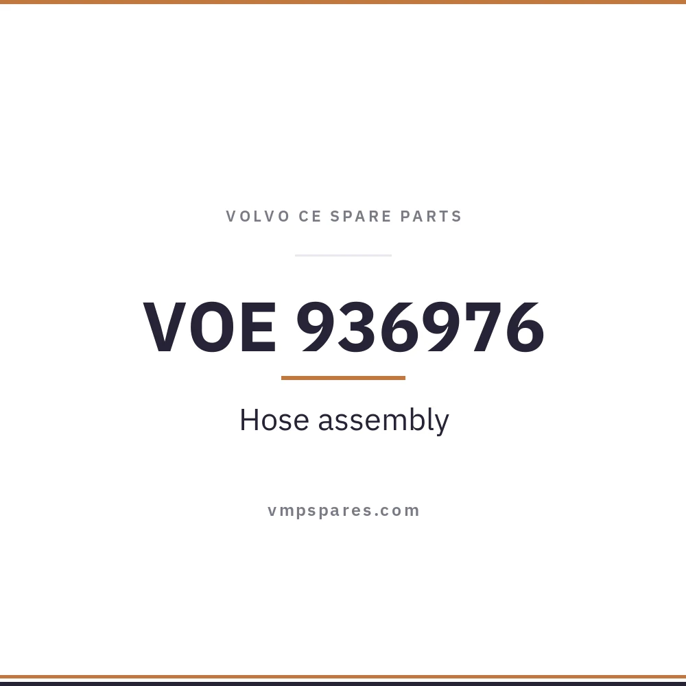 VOE 936976 – Hose assembly