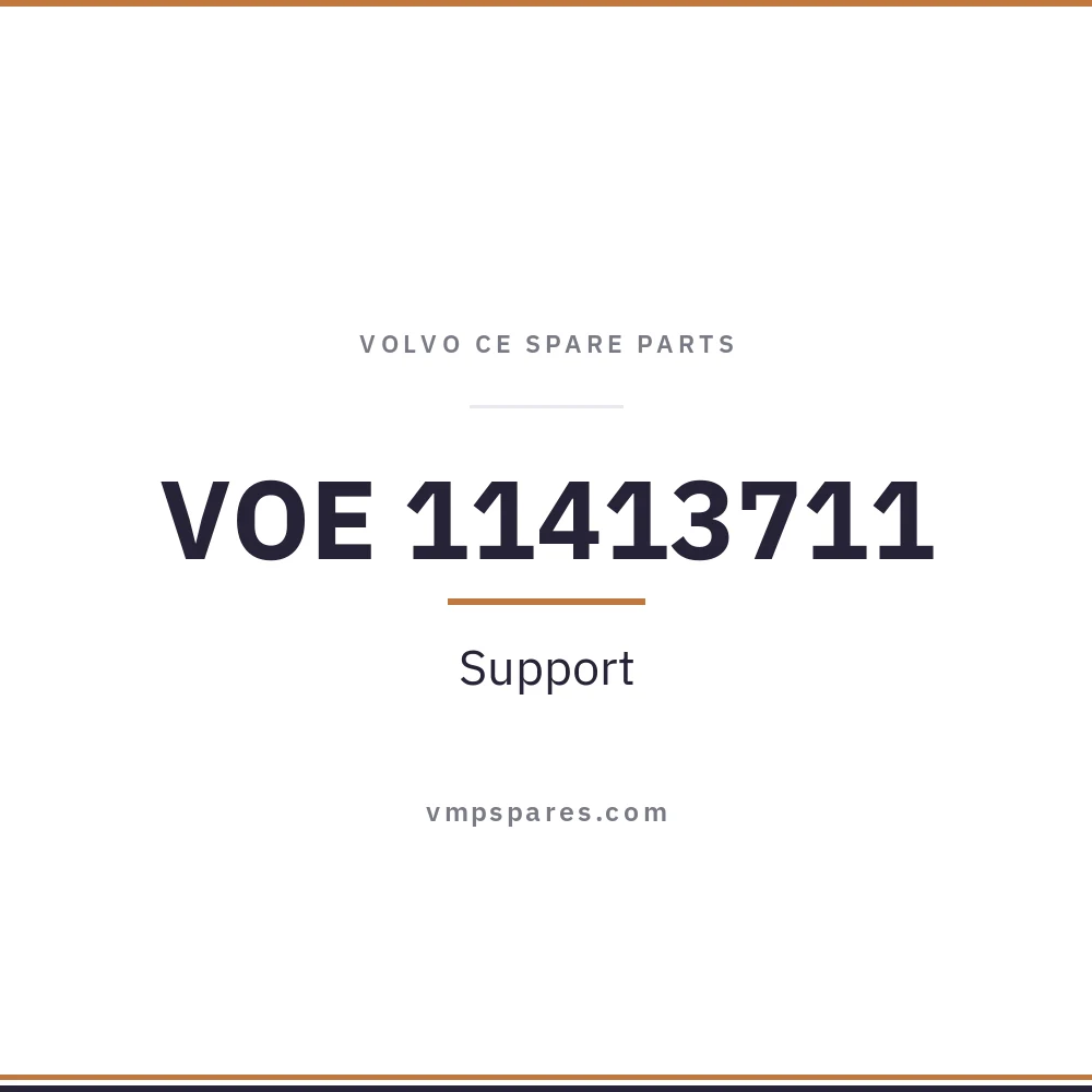 VOE 11413711 – Support