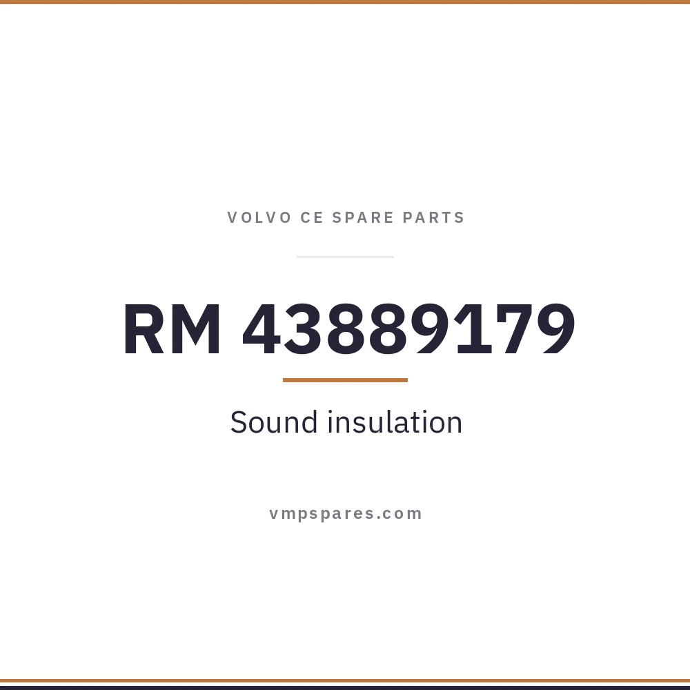 RM 43889179 – Sound insulation