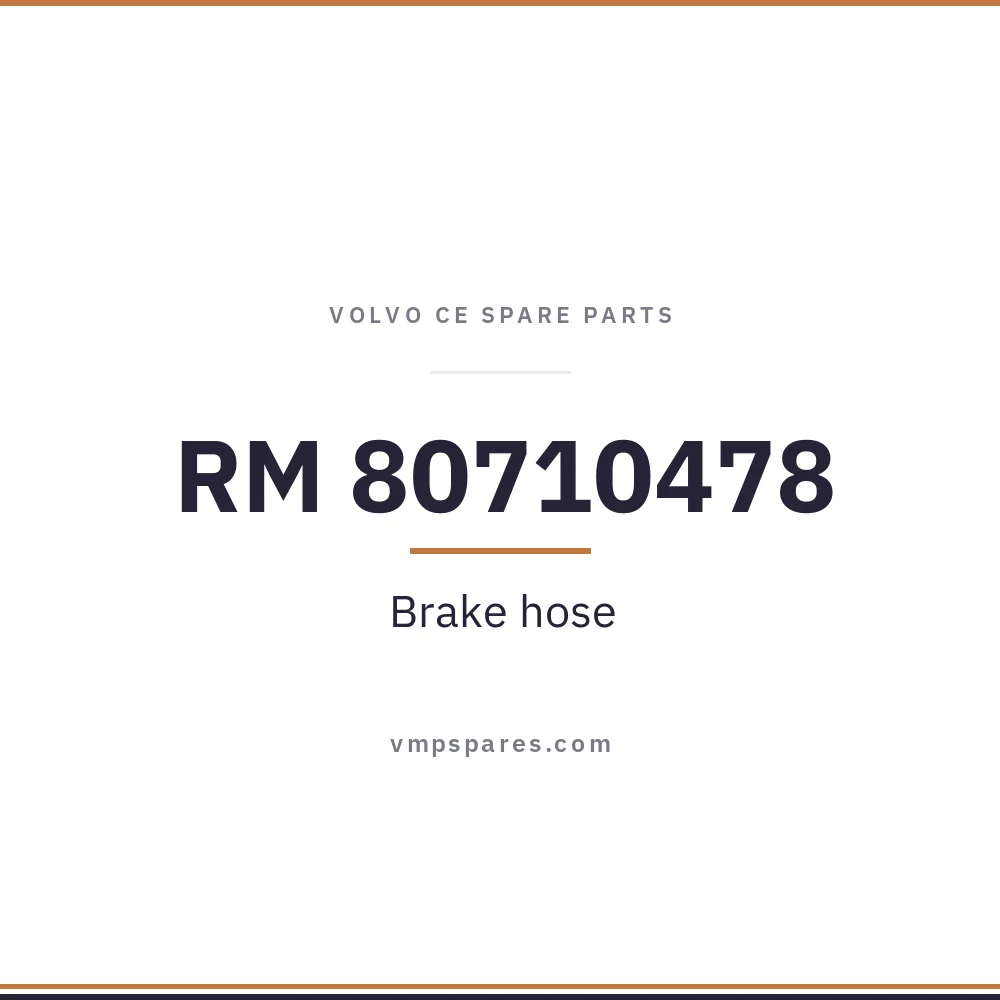 RM 80710478 – Brake hose
