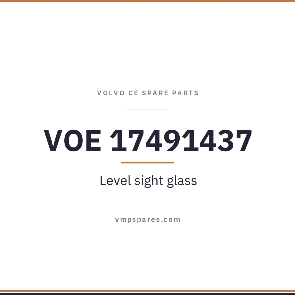 VOE 17491437 – Level sight glass