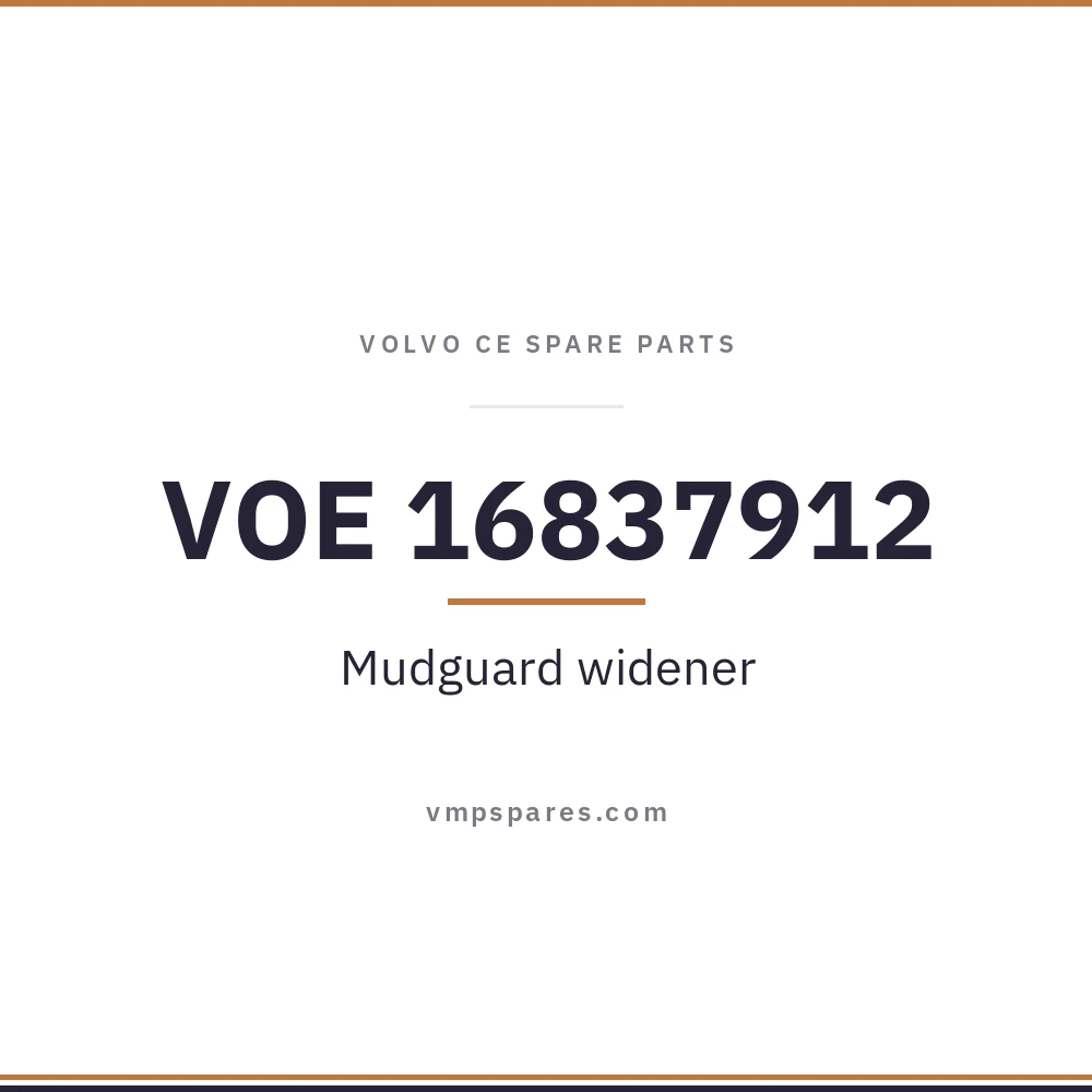 VOE 16837912 – Mudguard widener