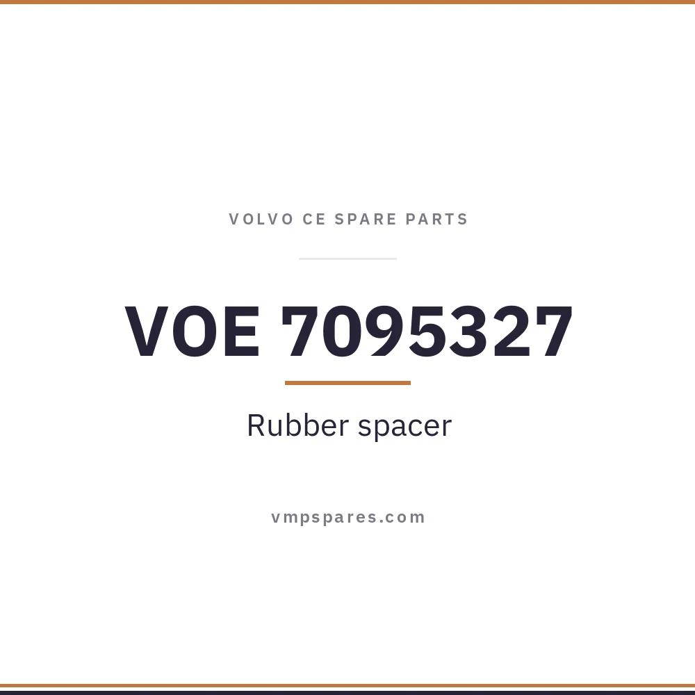 VOE 7095327 – Rubber spacer