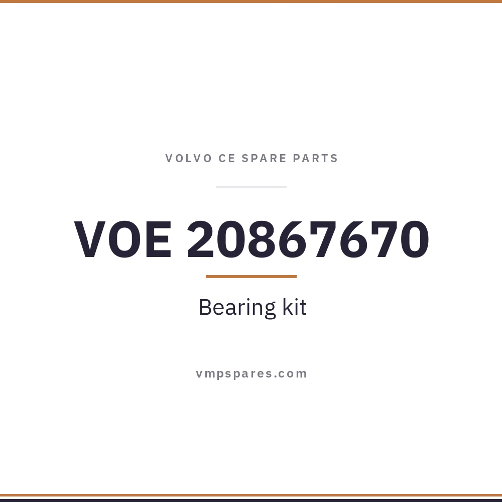 VOE 20867670 – Bearing kit