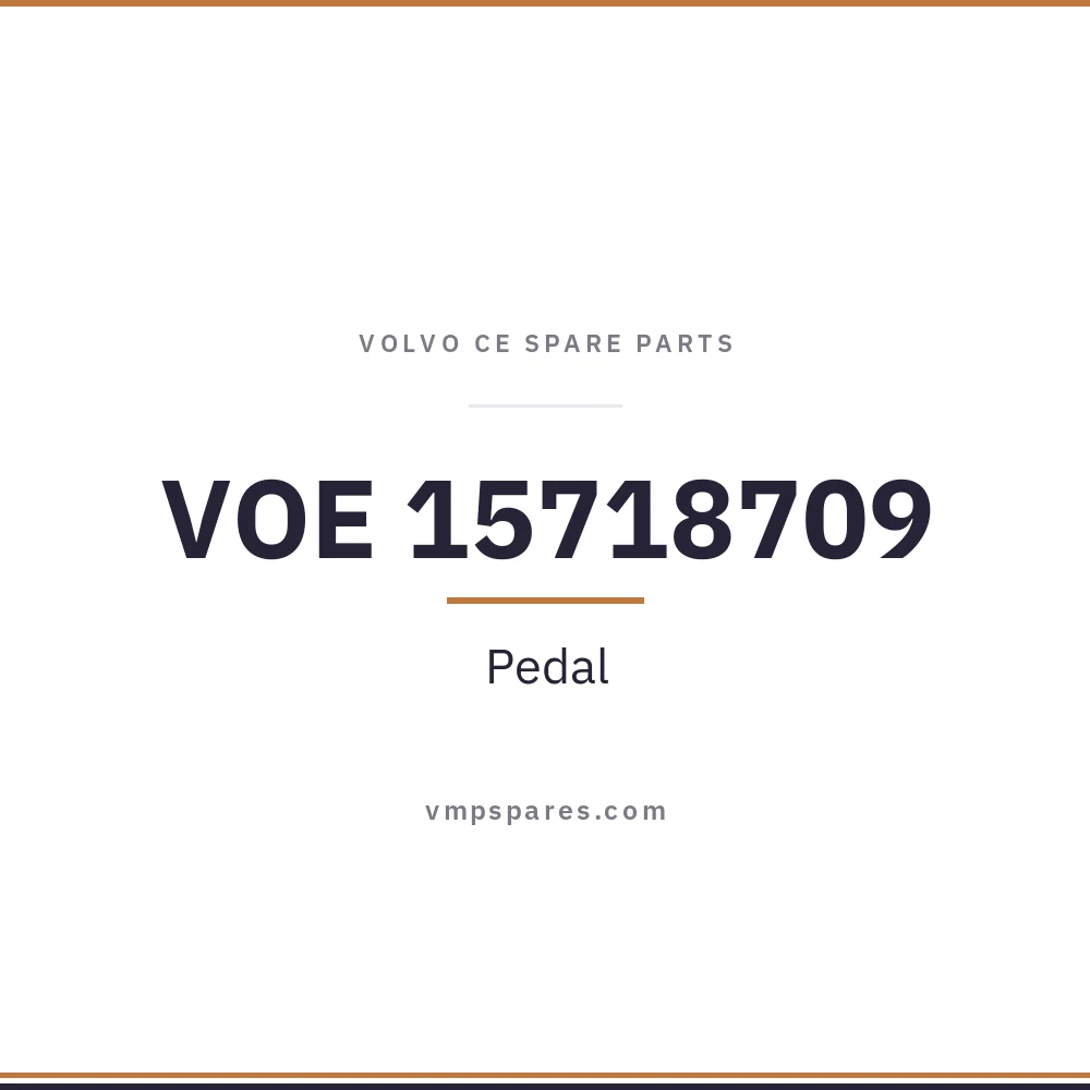 VOE 15718709 – Pedal