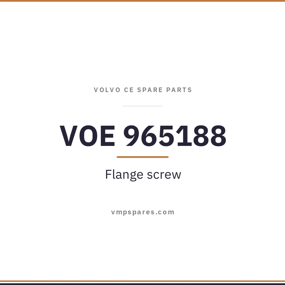 VOE 965188 – Flange screw