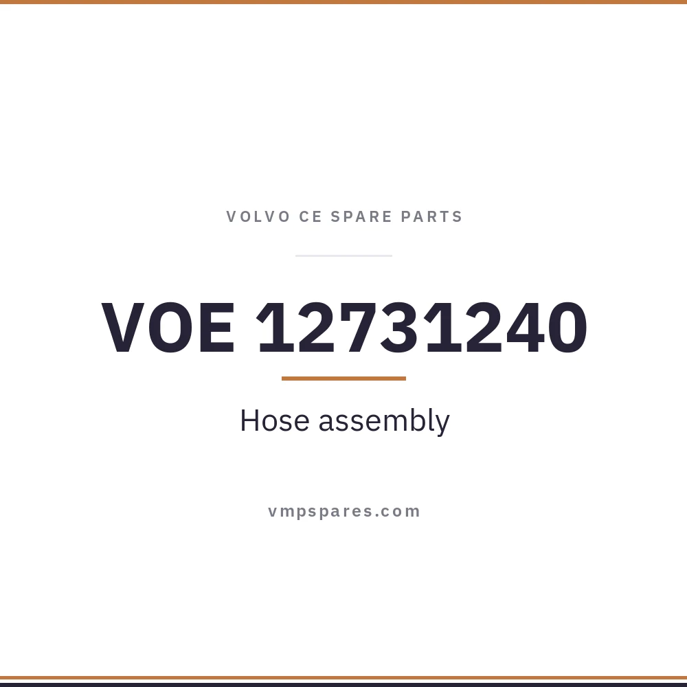 VOE 12731240 – Hose assembly