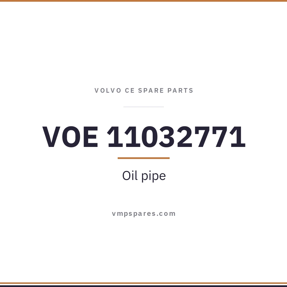 VOE 11032771 – Oil pipe