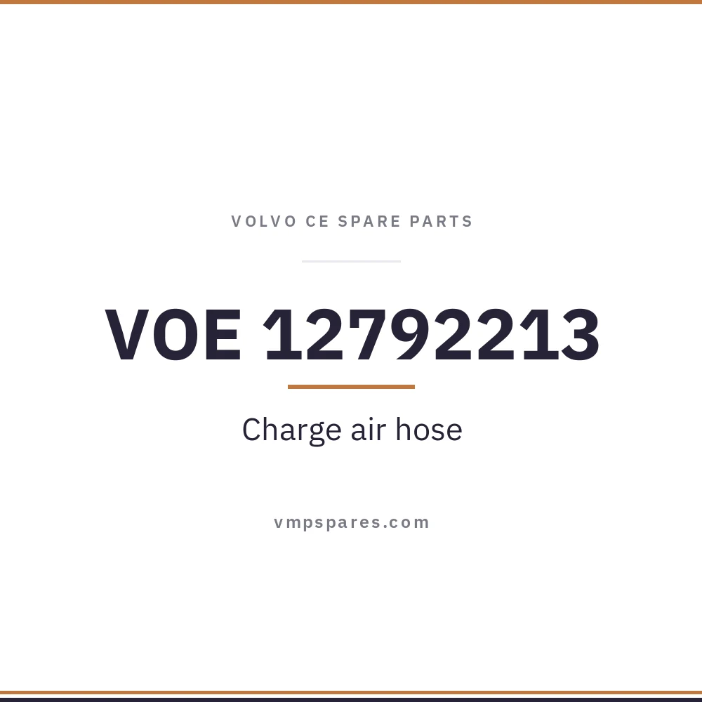VOE 12792213 – Charge air hose