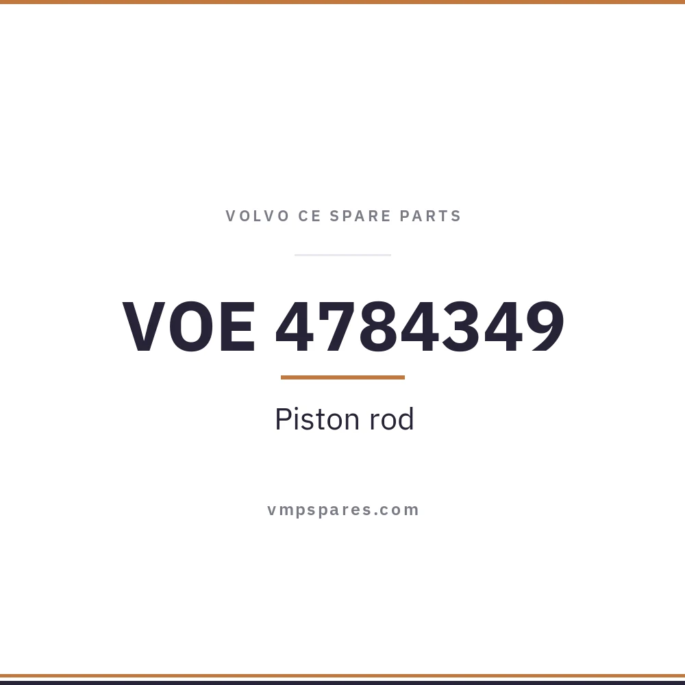 VOE 4784349 – Piston rod