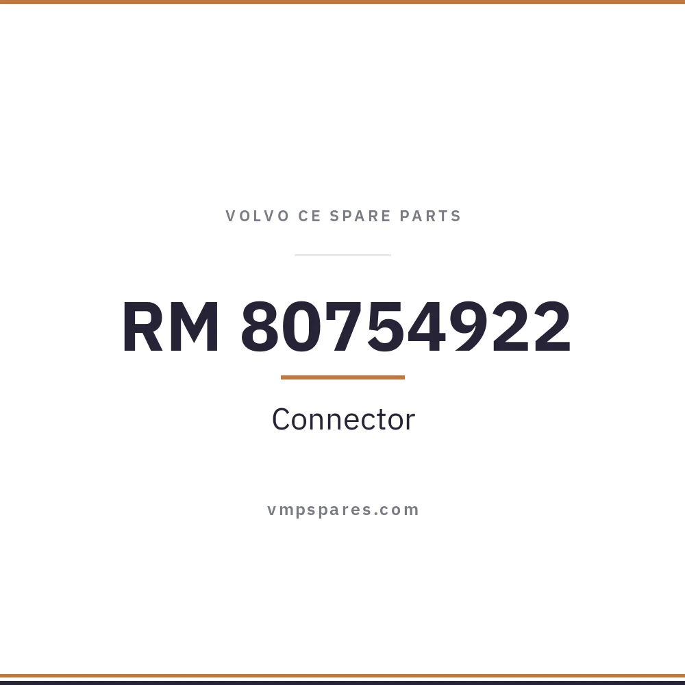 RM 80754922 – Connector
