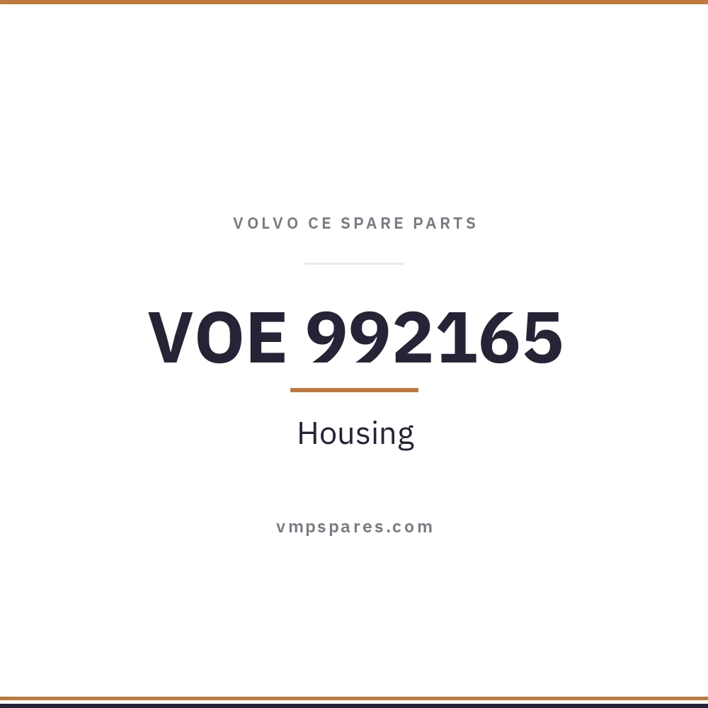 VOE 992165 – Housing