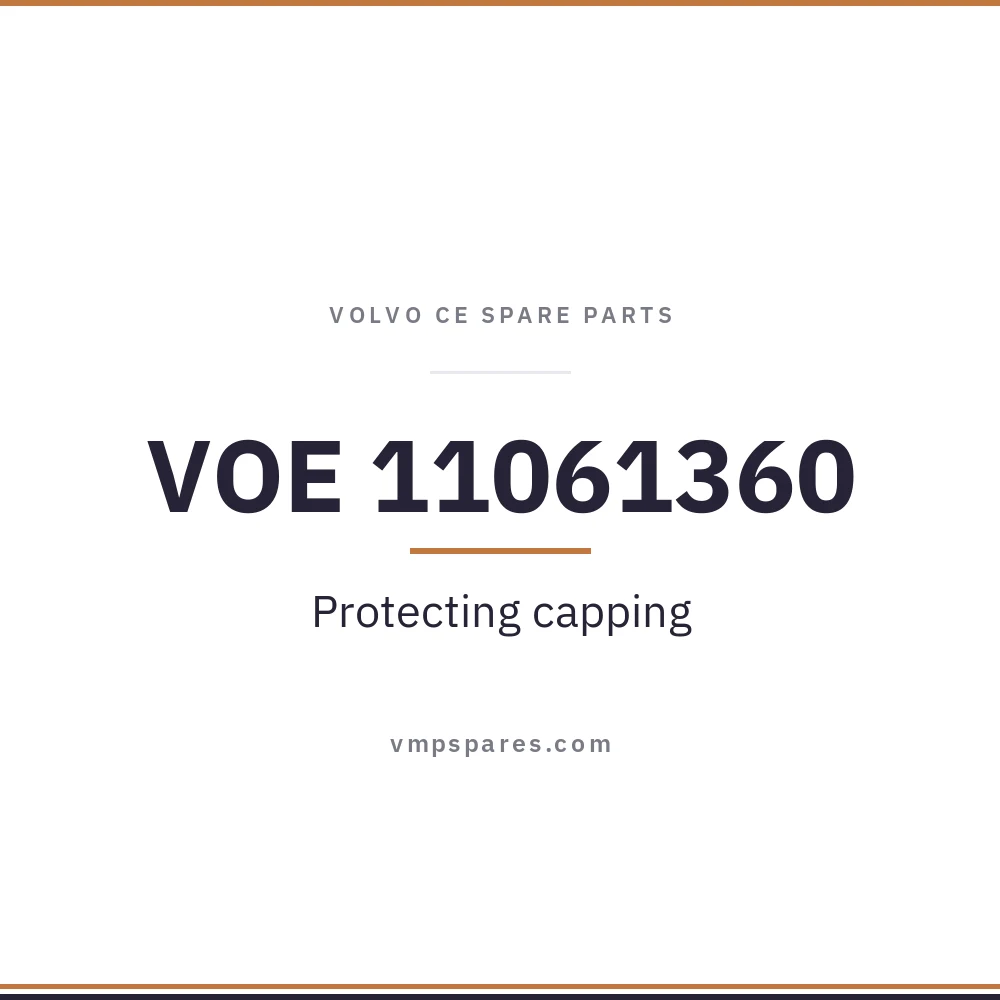 VOE 11061360 – Protecting capping