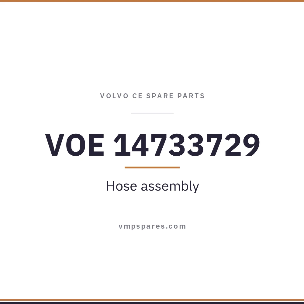 VOE 14733729 – Hose assembly
