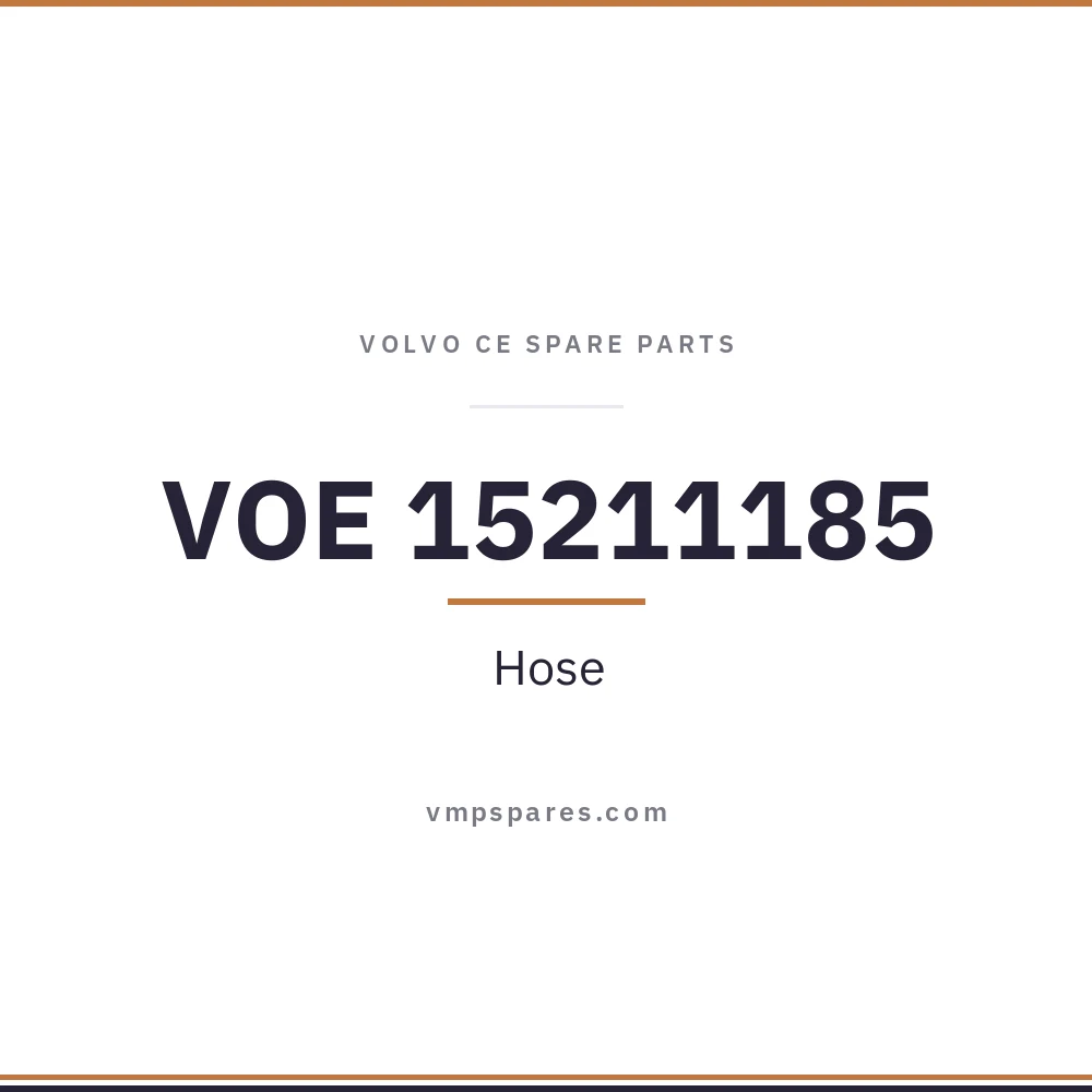 VOE 15211185 – Hose