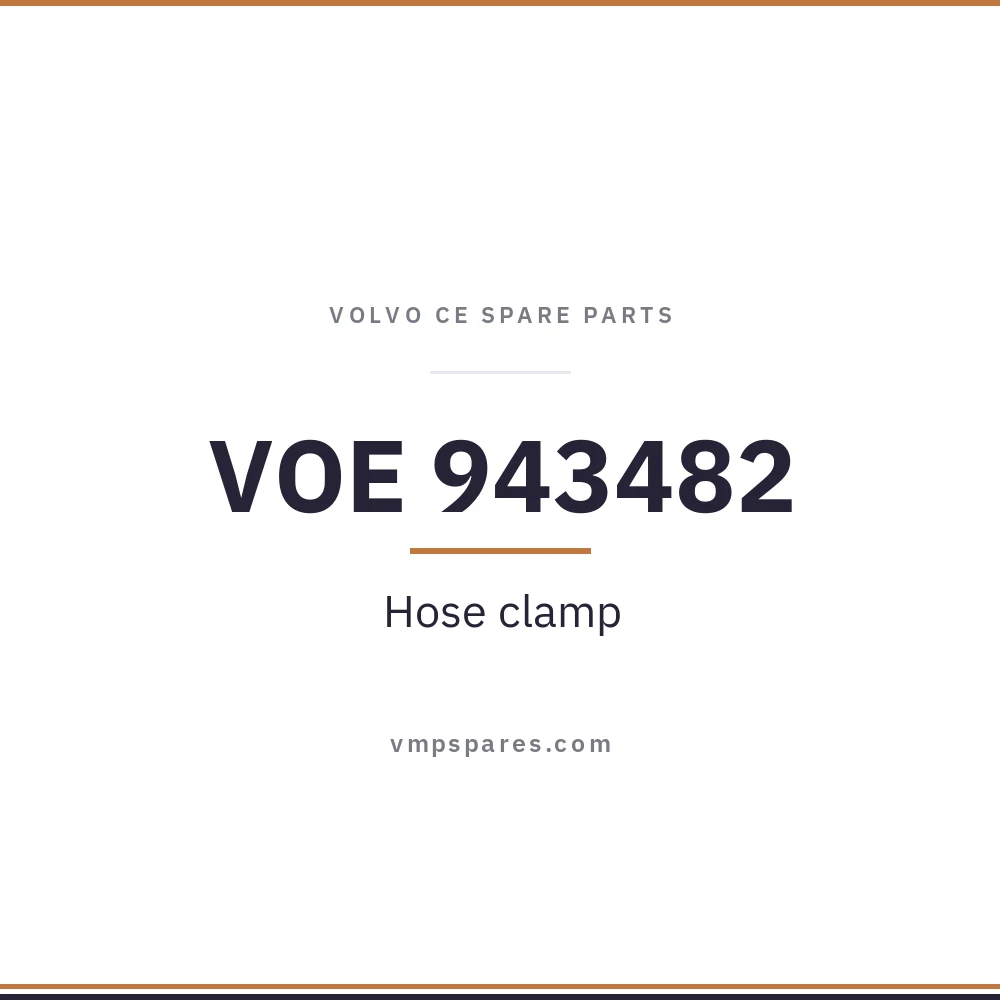 VOE 943482 – Hose clamp