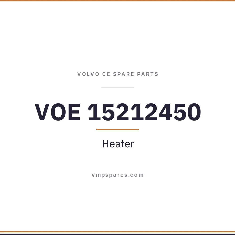 VOE 15212450 – Heater