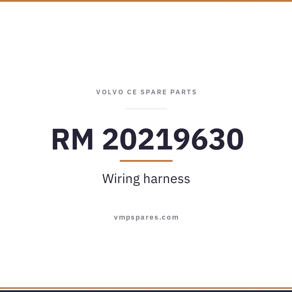 RM 20219630 – Wiring harness