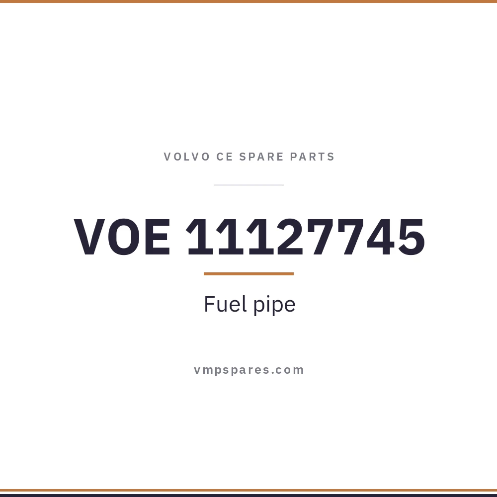 VOE 11127745 – Fuel pipe