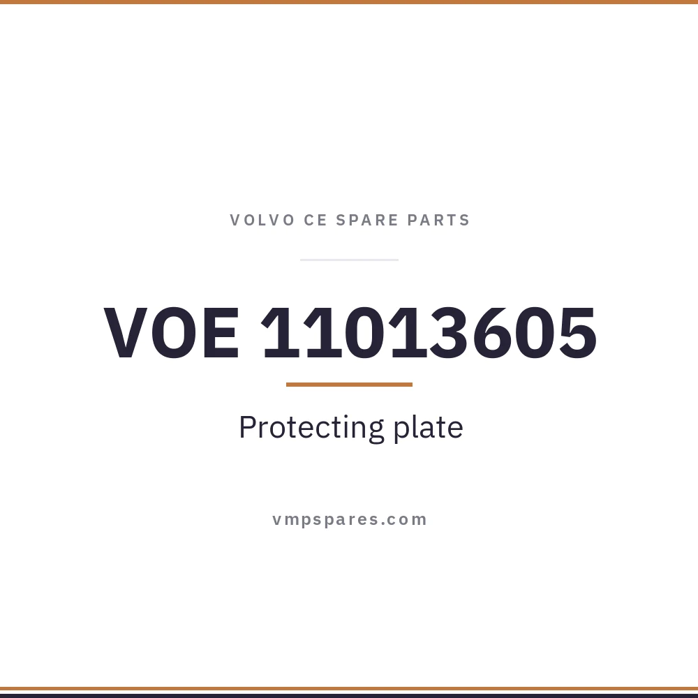 VOE 11013605 – Protecting plate