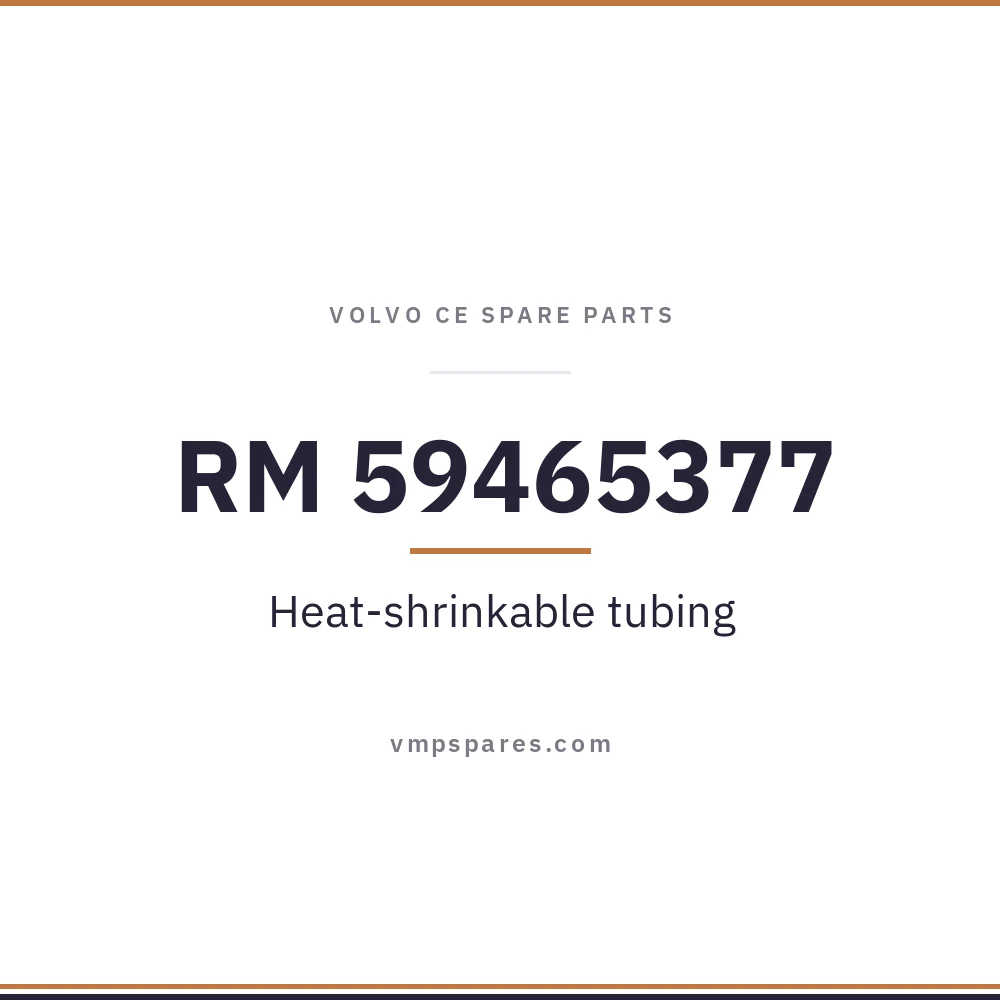 RM 59465377 – Heat-shrinkable tubing