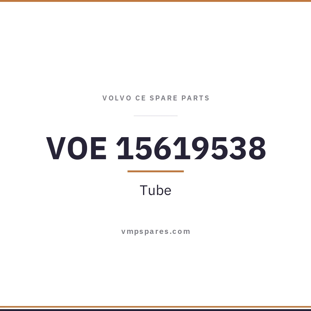 VOE 15619538 – Tube