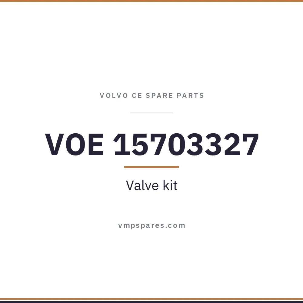 VOE 15703327 – Valve kit