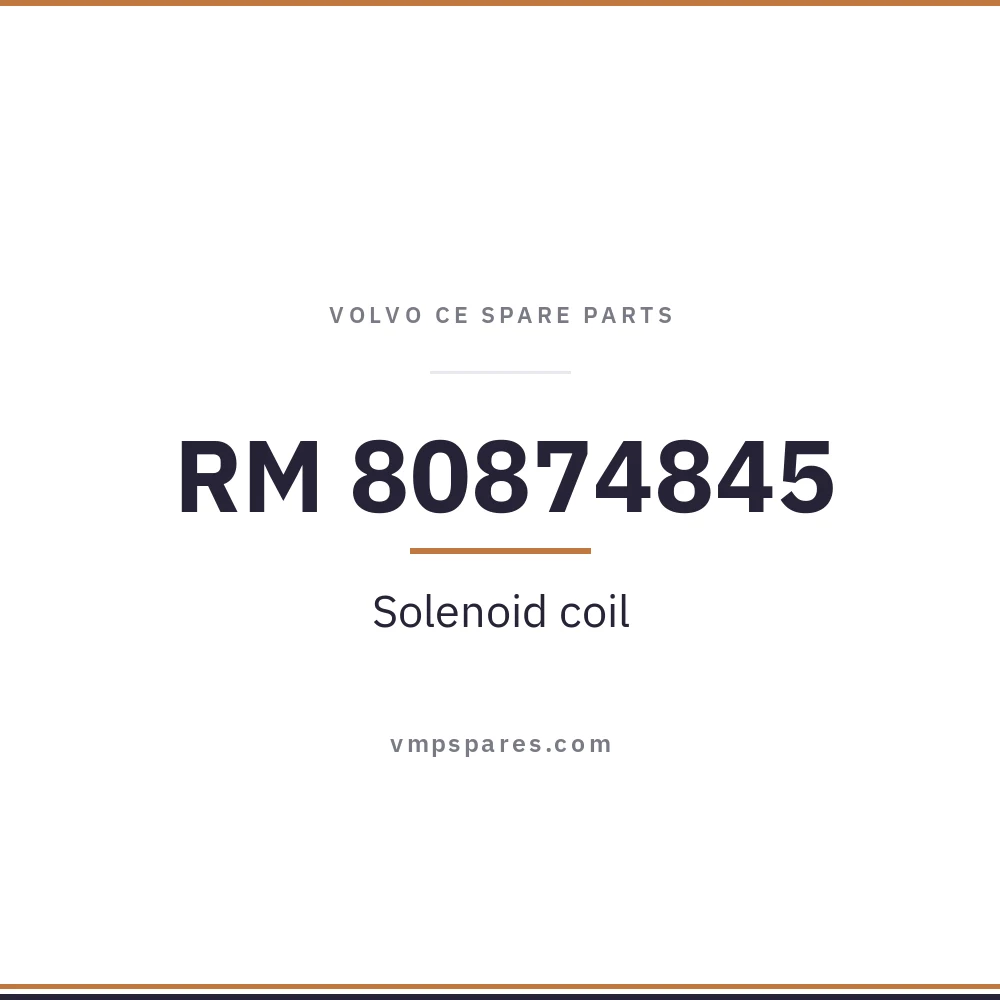 RM 80874845 – Solenoid coil