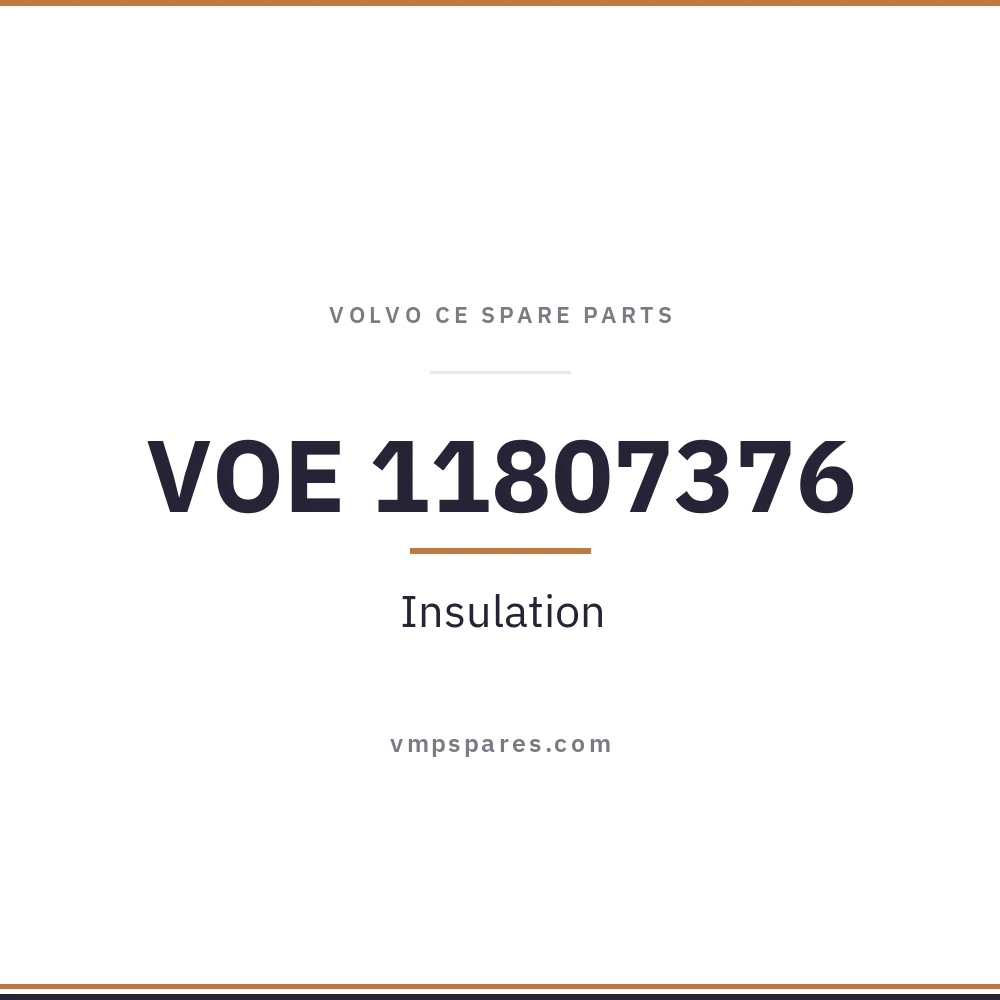 VOE 11807376 – Insulation