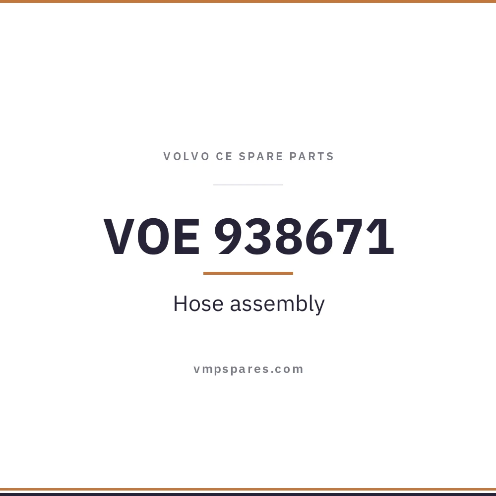 VOE 938671 – Hose assembly