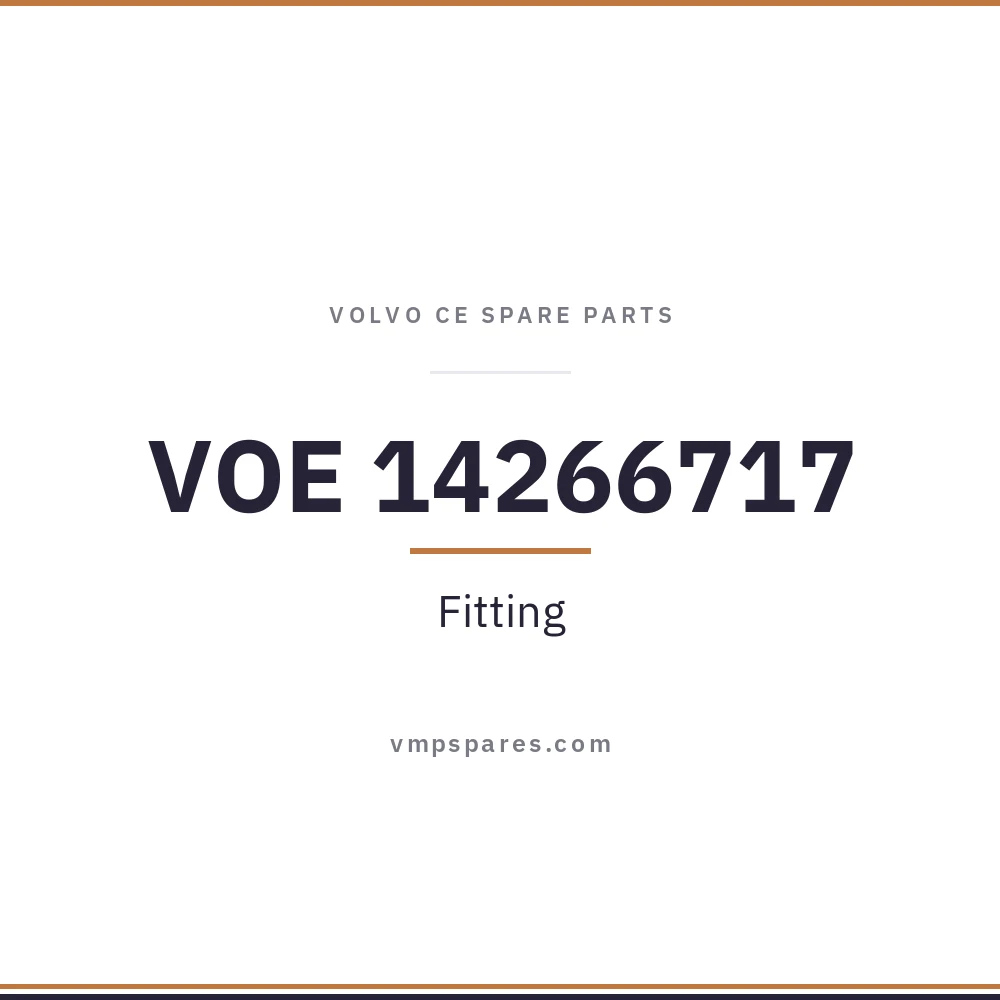 VOE 14266717 – Fitting