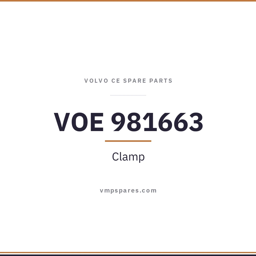 VOE 981663 – Clamp
