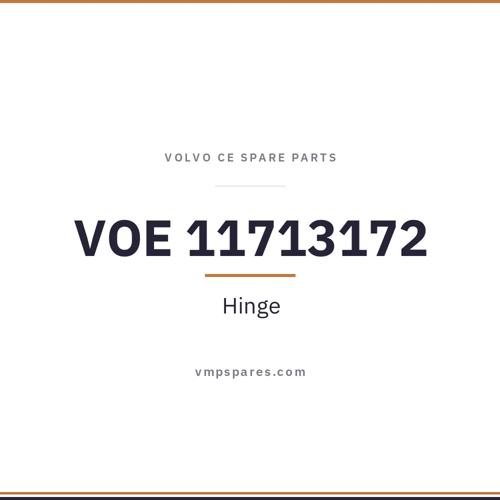 VOE 11713172 – Hinge