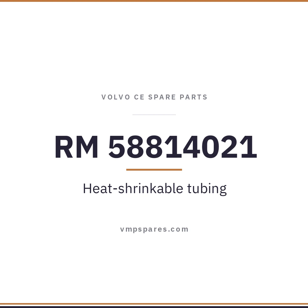 RM 58814021 – Heat-shrinkable tubing