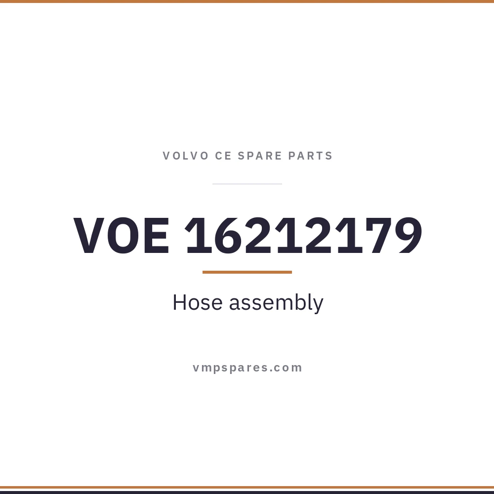 VOE 16212179 – Hose assembly