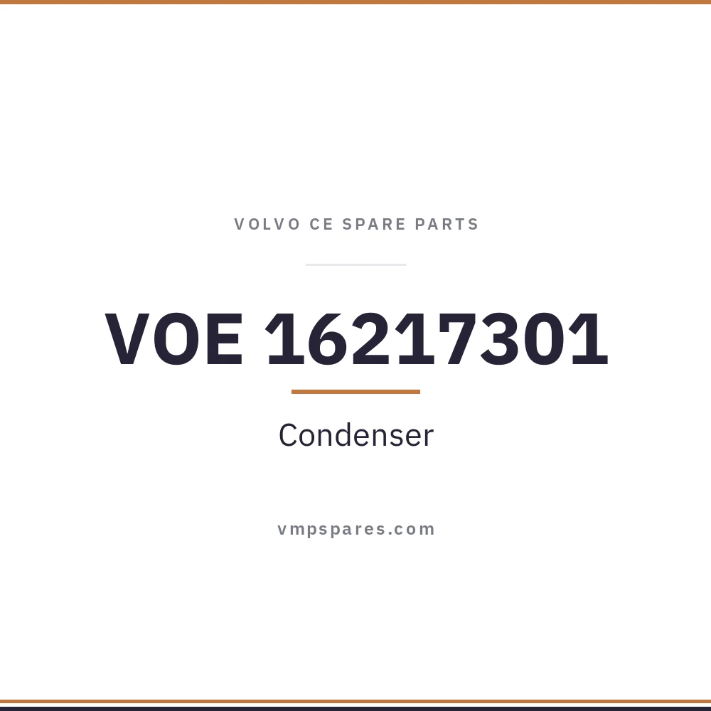 VOE 16217301 – Condenser