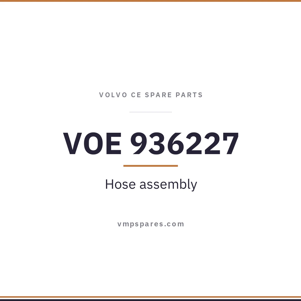 VOE 936227 – Hose assembly