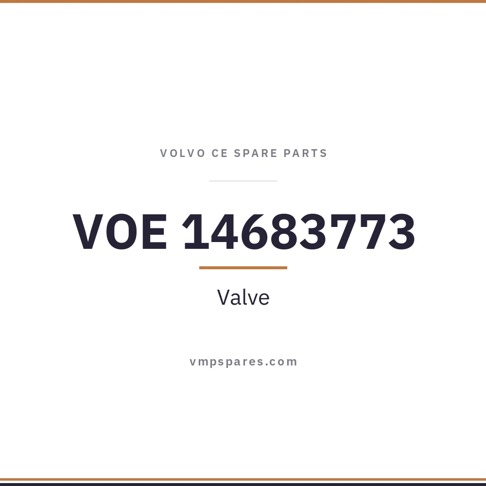 VOE 14683773 – Valve