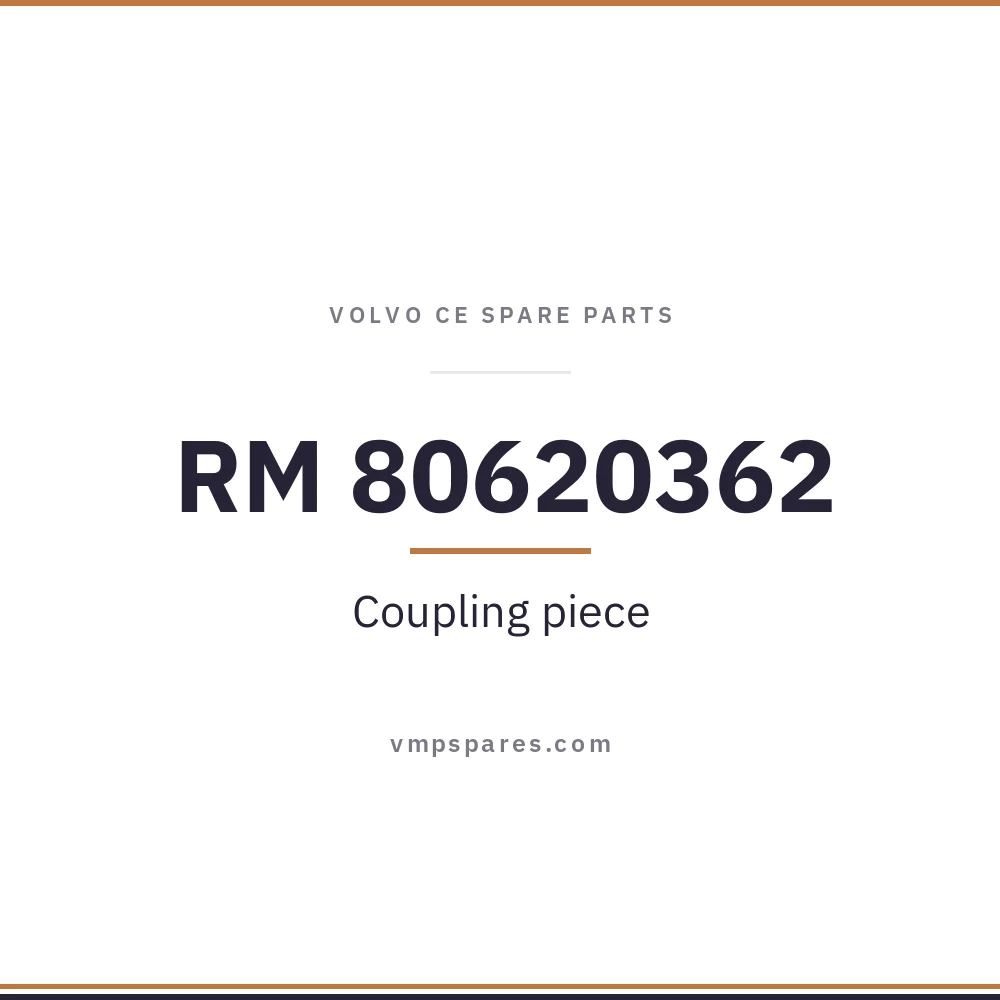 RM 80620362 – Coupling piece