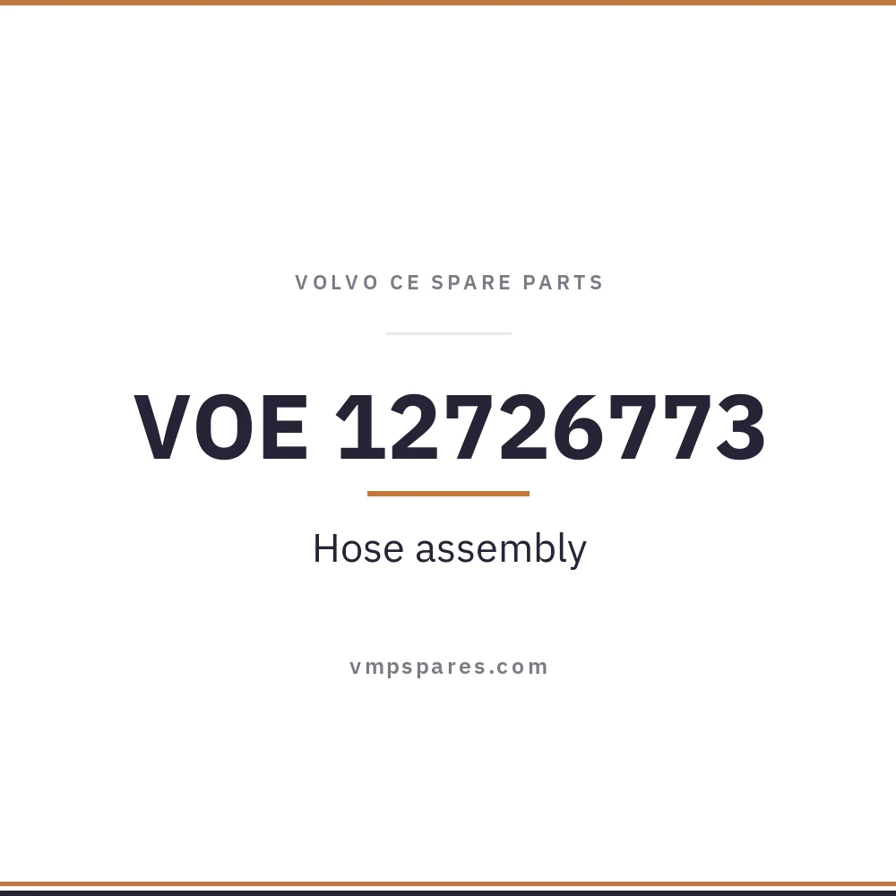 VOE 12726773 – Hose assembly