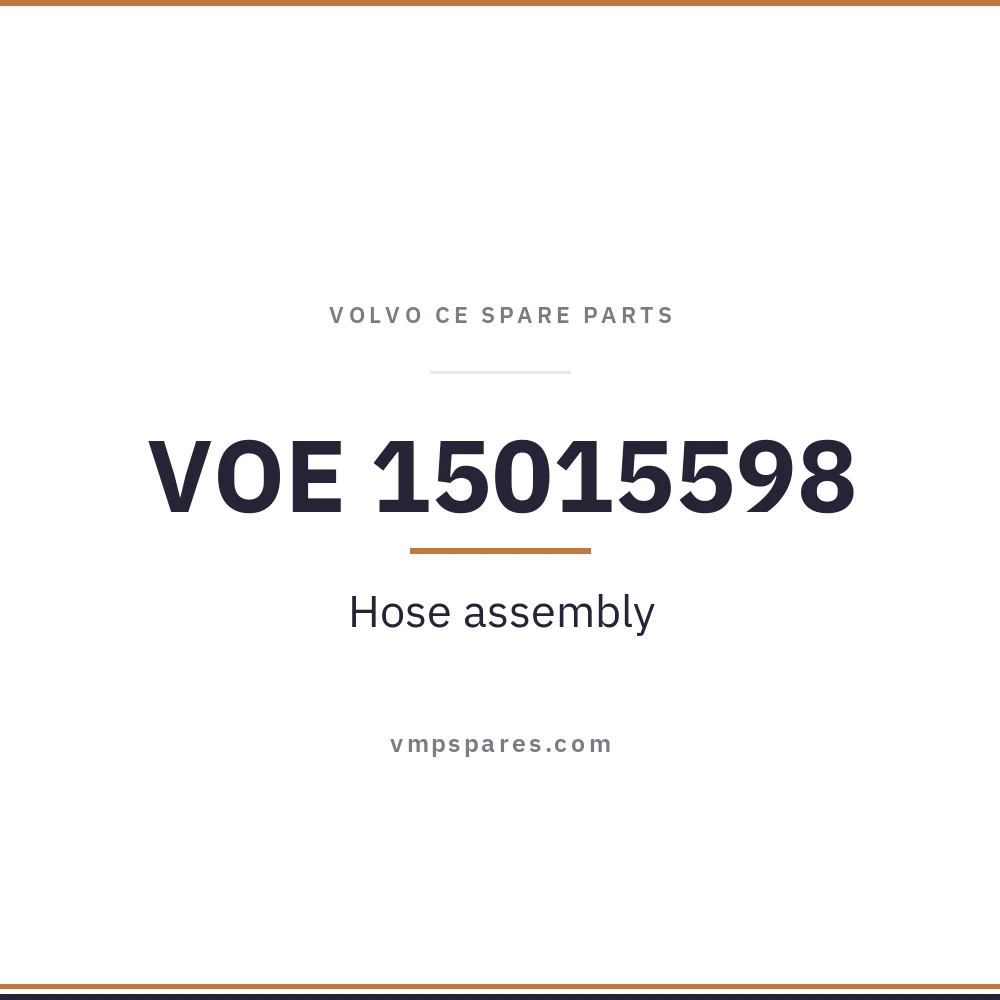 VOE 15015598 – Hose assembly
