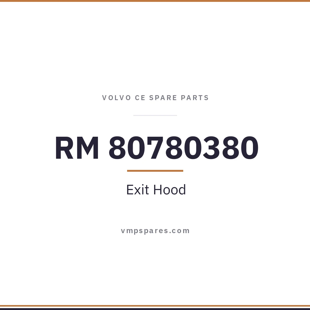 RM 80780380 – Exit Hood